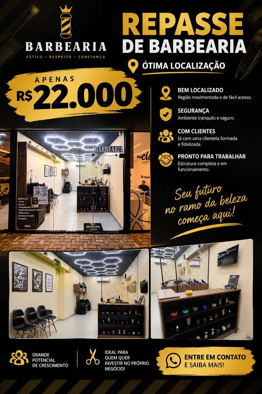 Repasse barbearia Bancarios 