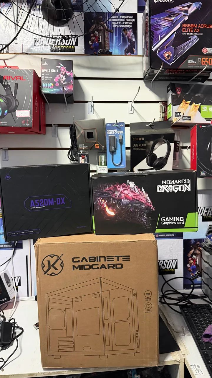 CPU GAMER SEMI NOVA RYZEN 5 5600 16GB  - Foto 2