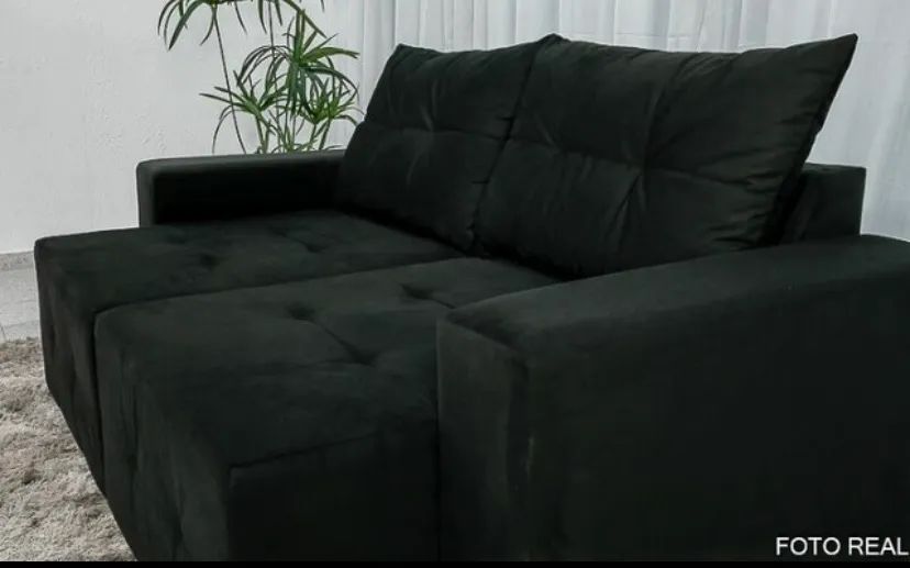Sofá Retratil Veludinho Frete grátis 