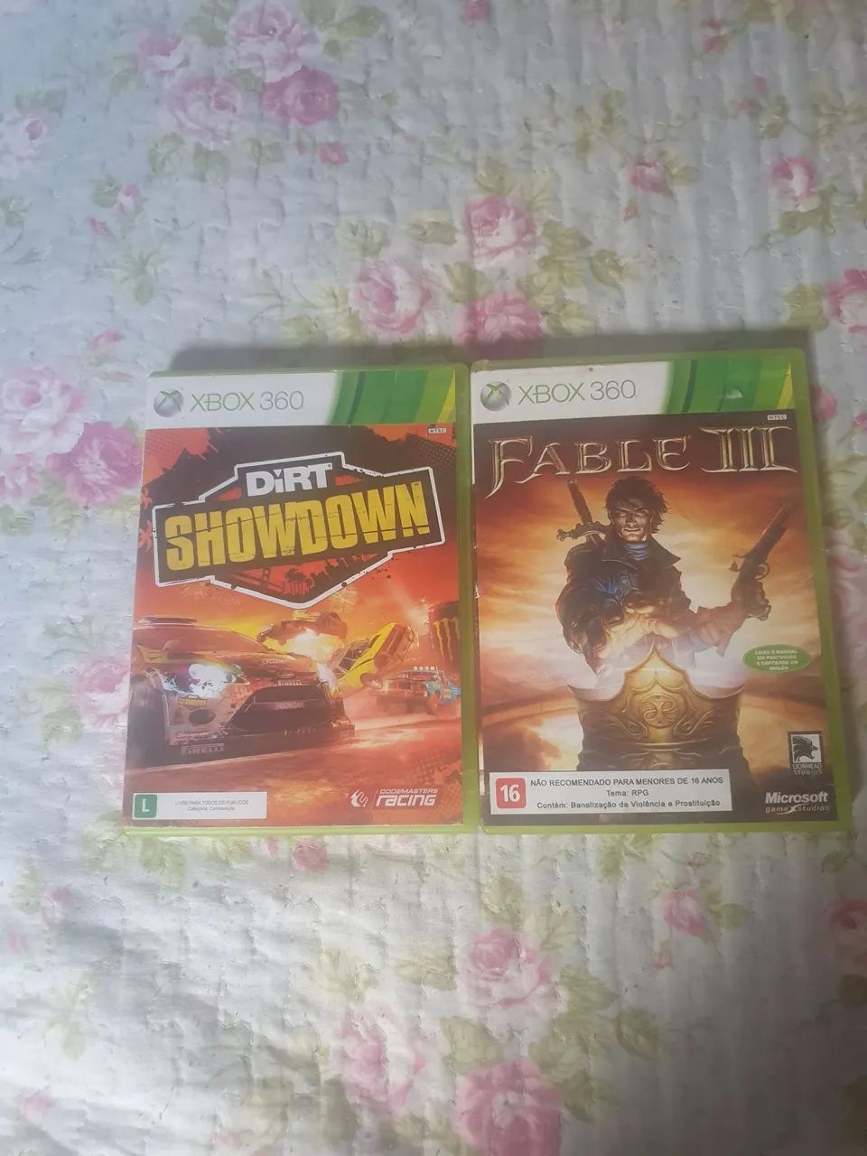 Fable III  e Dirt Showdown 
