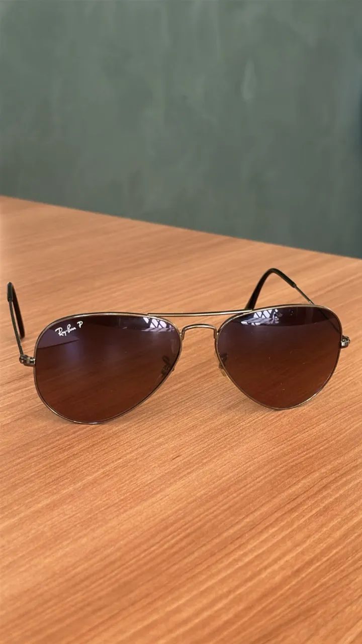 Óculos de Sol Ray-Ban Aviator ORIGINAL RB3025 004/77 Polarizado - Foto 2