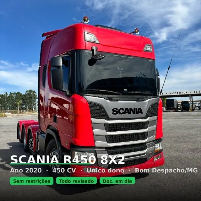 SCANIA R 450 8X2