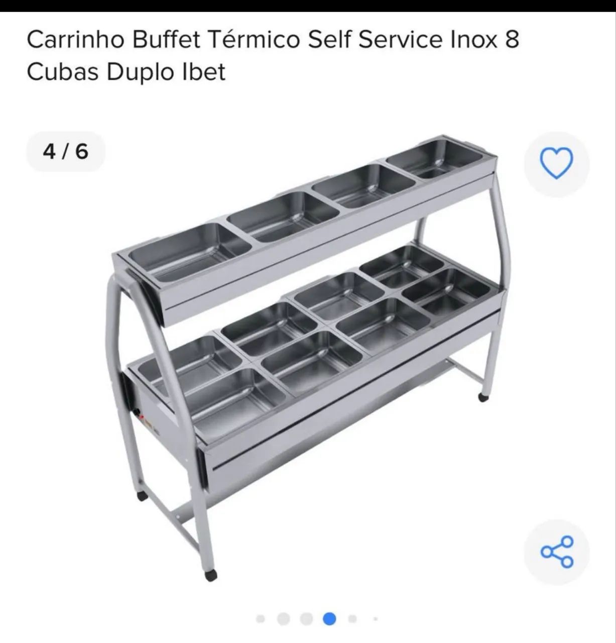 Carrinho Buffet - Foto 2
