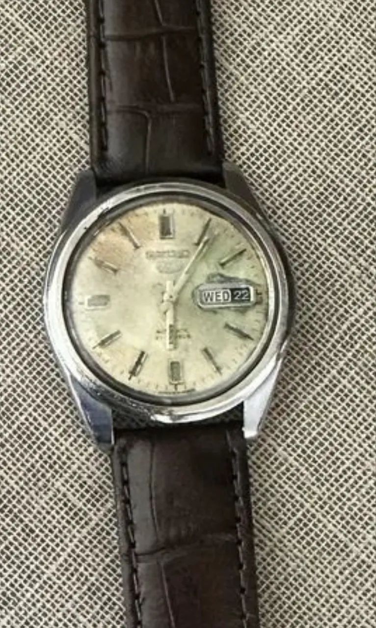 RELÓGIO SEIKO 5- AUTOMATIC- 21 JEWELS - 6619-8083 