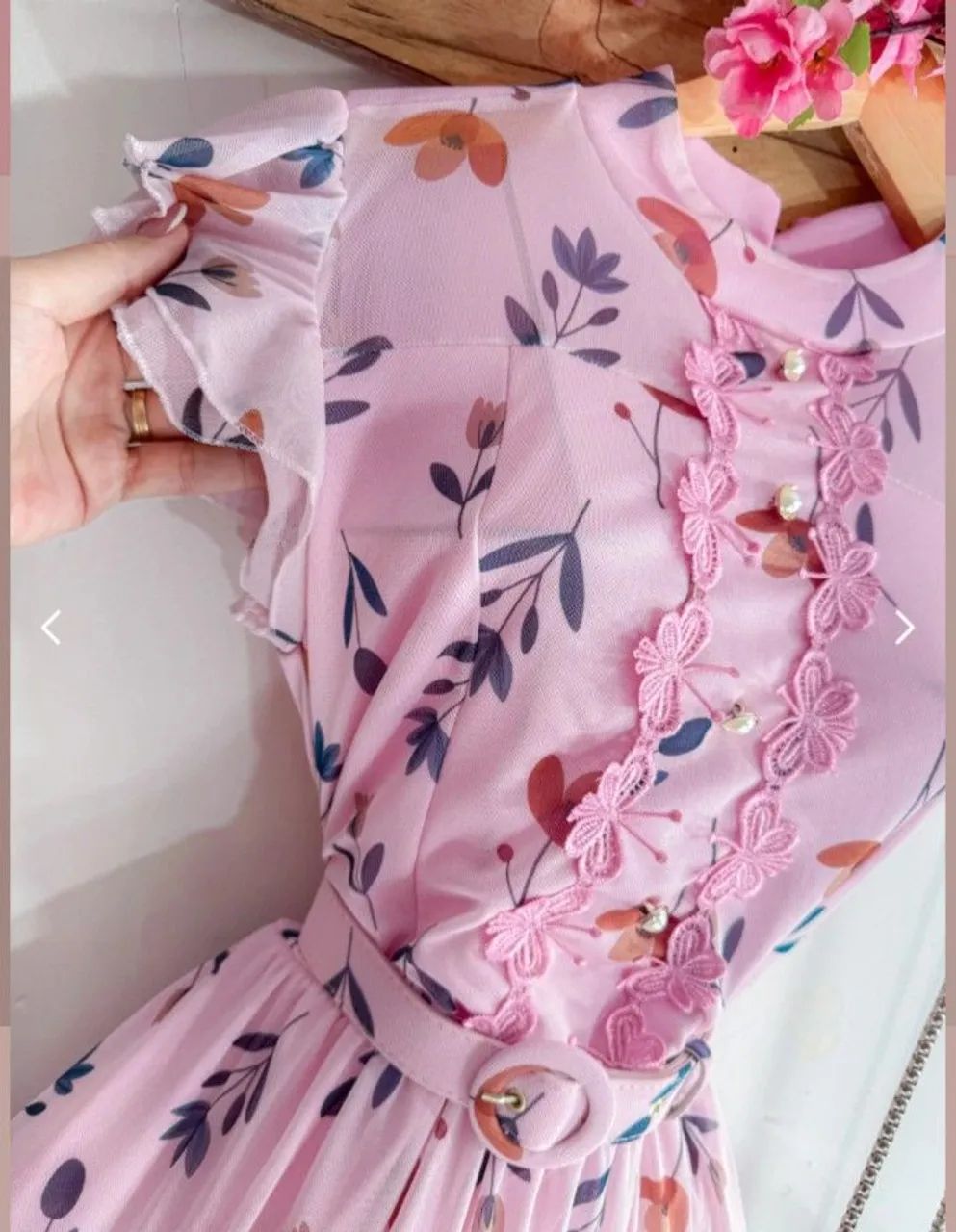 Vestido Florral Tule - Foto 3