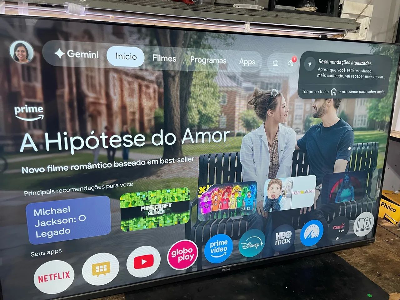 Vendo Tv Philco 58 polegadas Android 