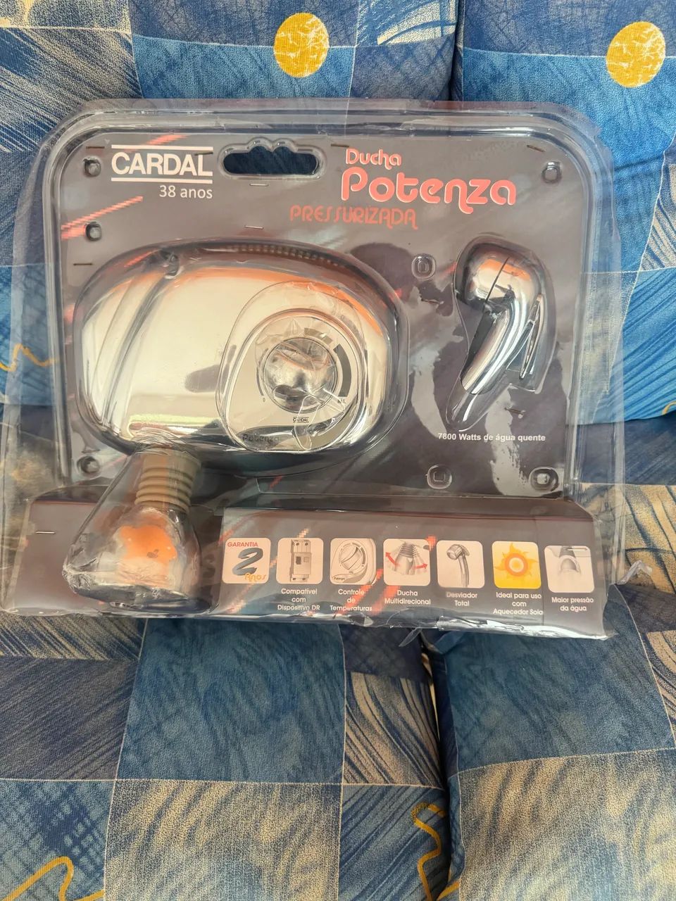 Chuveiro Cardal com pressurizador