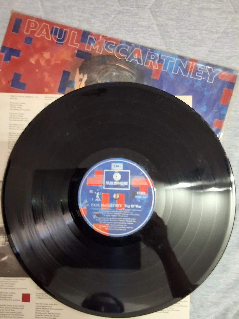 LP PAUL McCartney. TUG OF WAR 1982 - Foto 4