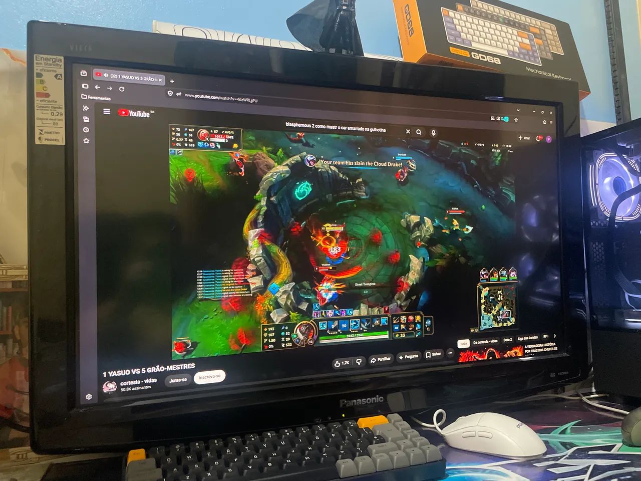 Vendo tv Panasonic de 50 polegadas hdmi 