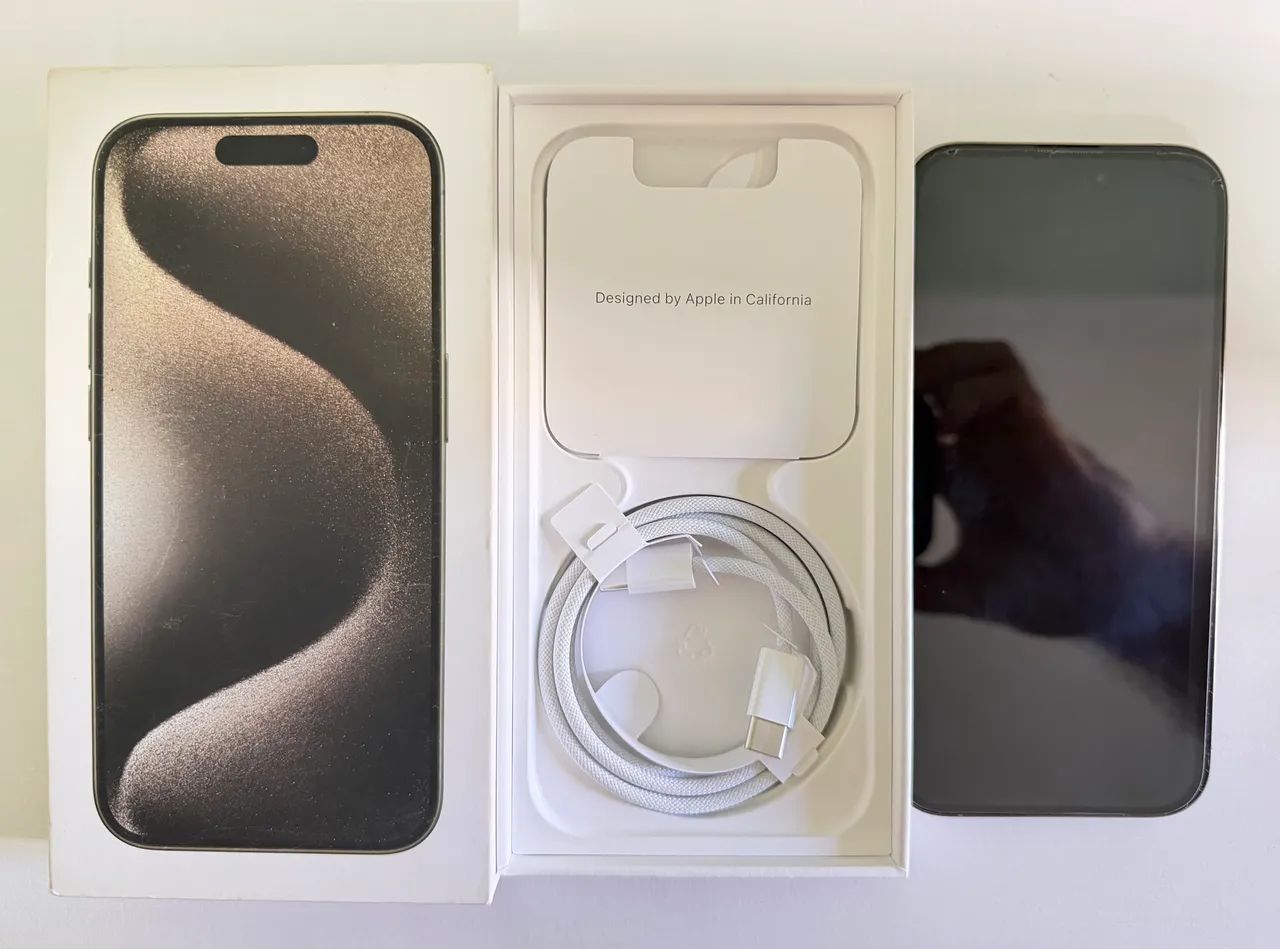 iPhone 15 Pro本体 iPhone 15 Pro 256GB Titânio Natural Completo na Caixa Original