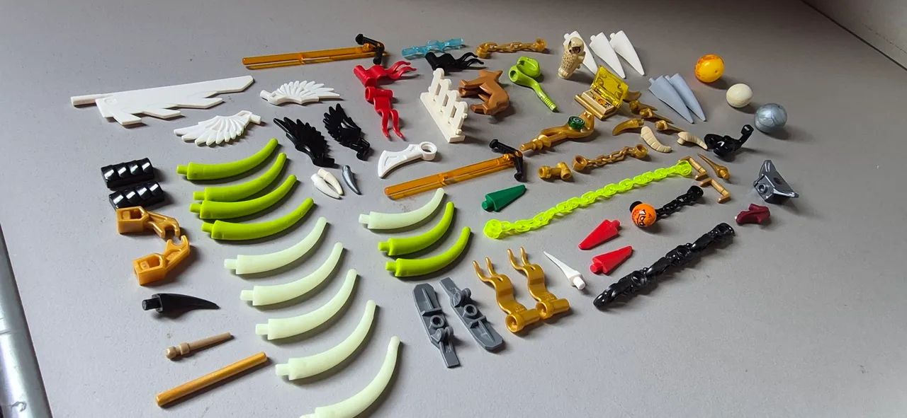 Lego acessórios minifiguras parte 4 - Foto 4