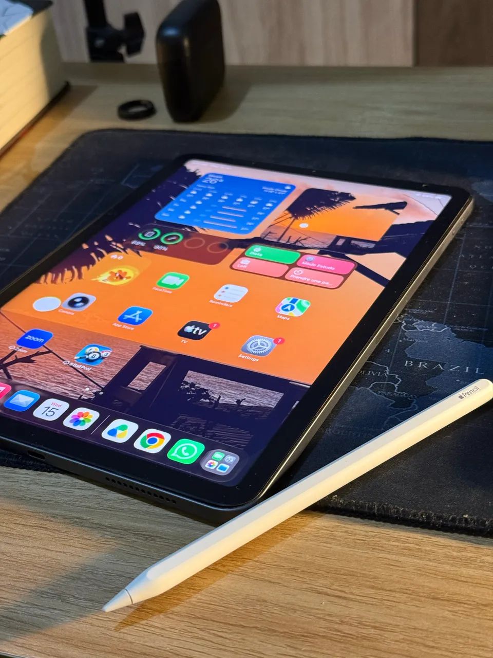 iPad Air M1 + Apple Pencil 2 geração 