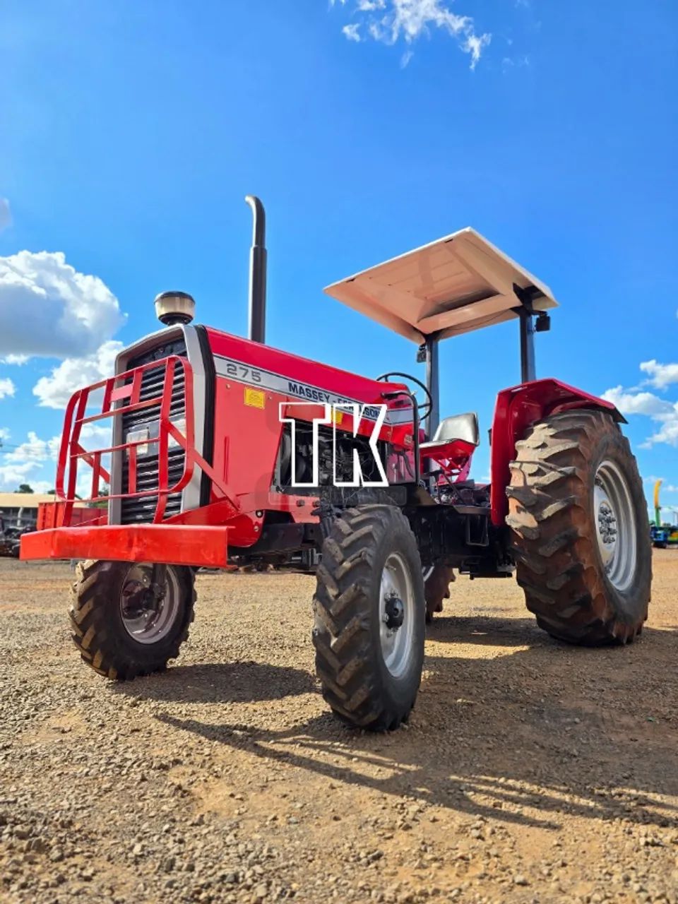 cod. 1400 TRATOR MASSEY FERGUSON 275 ANO 94 COM REDUTOR DE VELOCIDADE - Tk Tratores Nova A - Foto 5