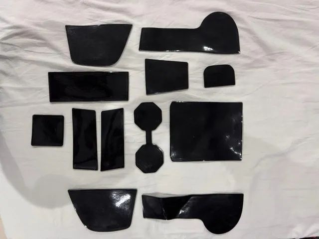 Jogo Tapetinho Painel Porta Objetos Nivus Polo Virtus Tapete - Foto 2