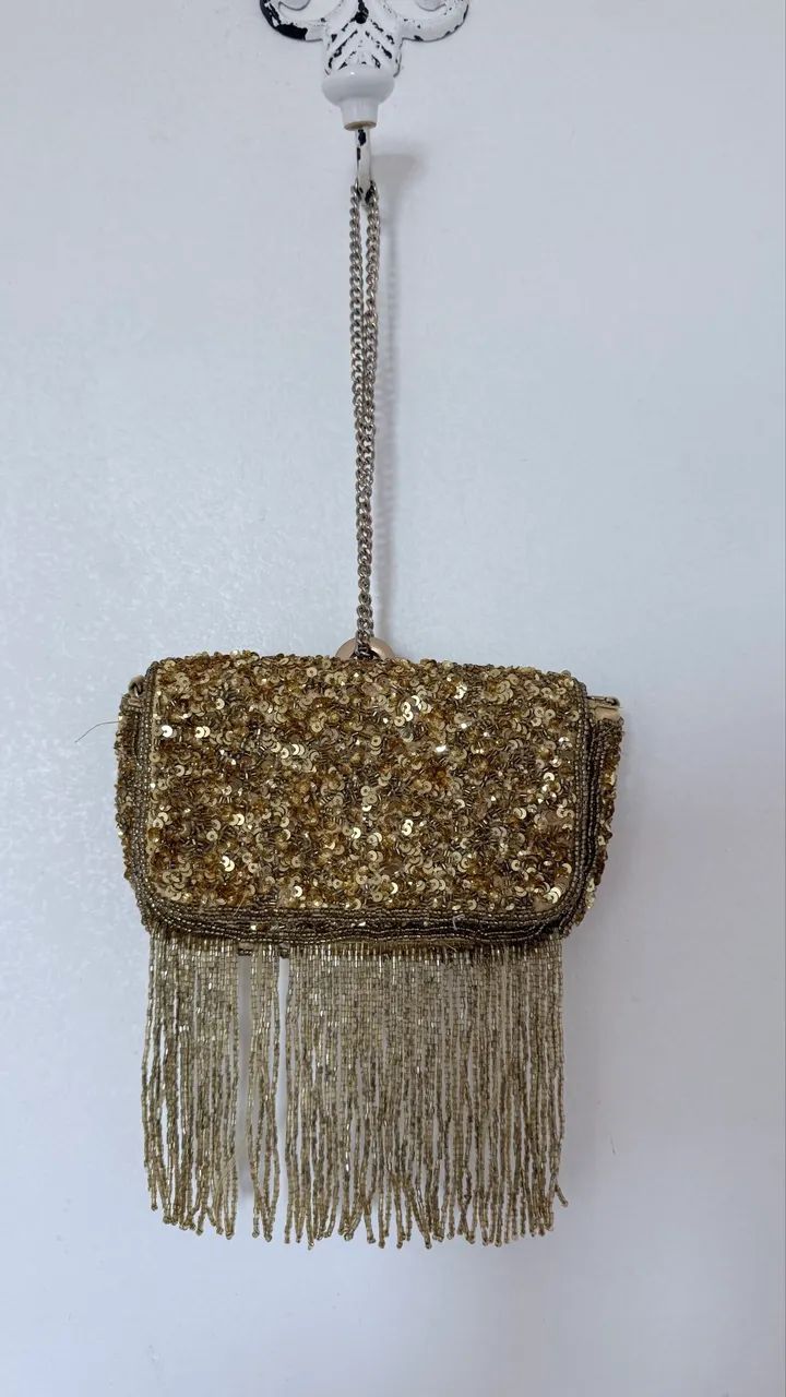 Bolsa Paetê Zara  - Foto 5