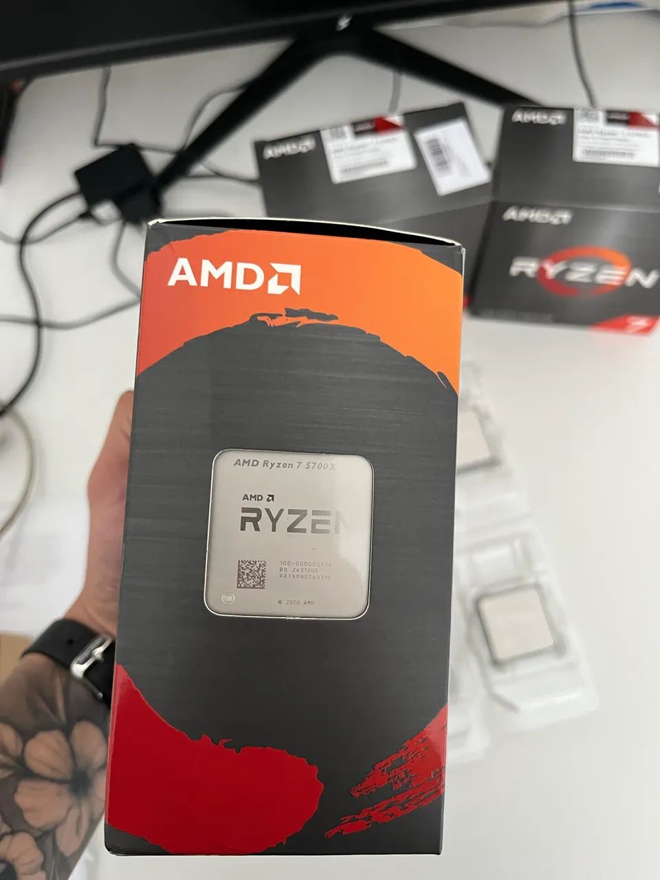 AMD Ryzen 7 5700X 8/16 Cores 4.6GHz AM4 Novo ? Com Caixa - Foto 2