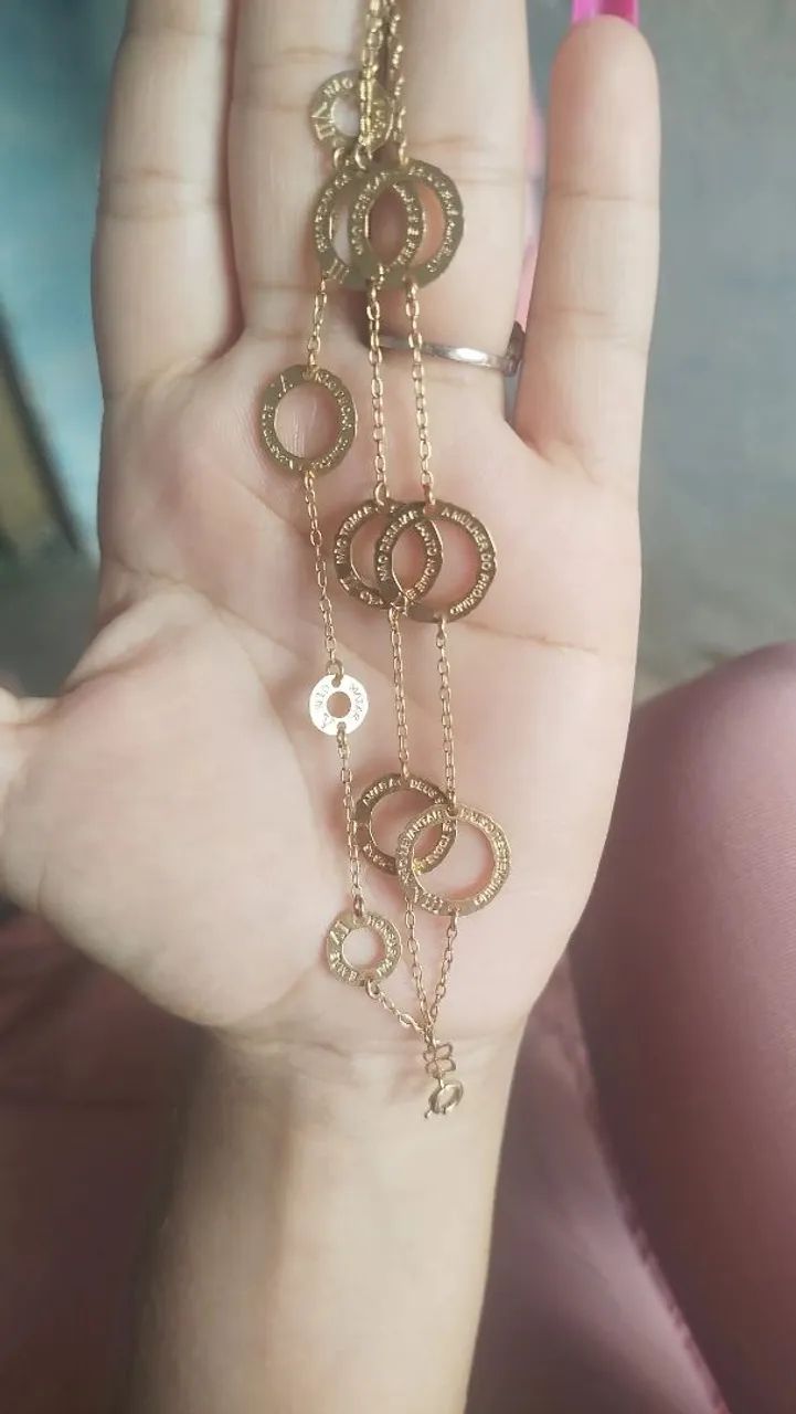 Vendo pulseira romanel os 10 mandamentos - Foto 2