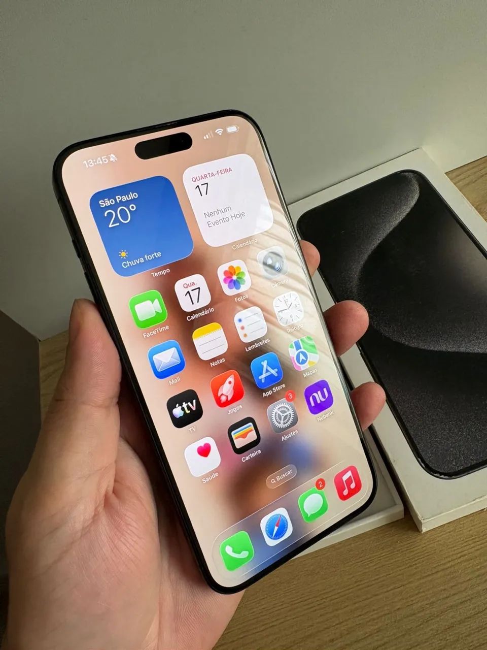 iPhone 15 pro Max 256Gb - Na caixa (COMPLETO) - Foto 5