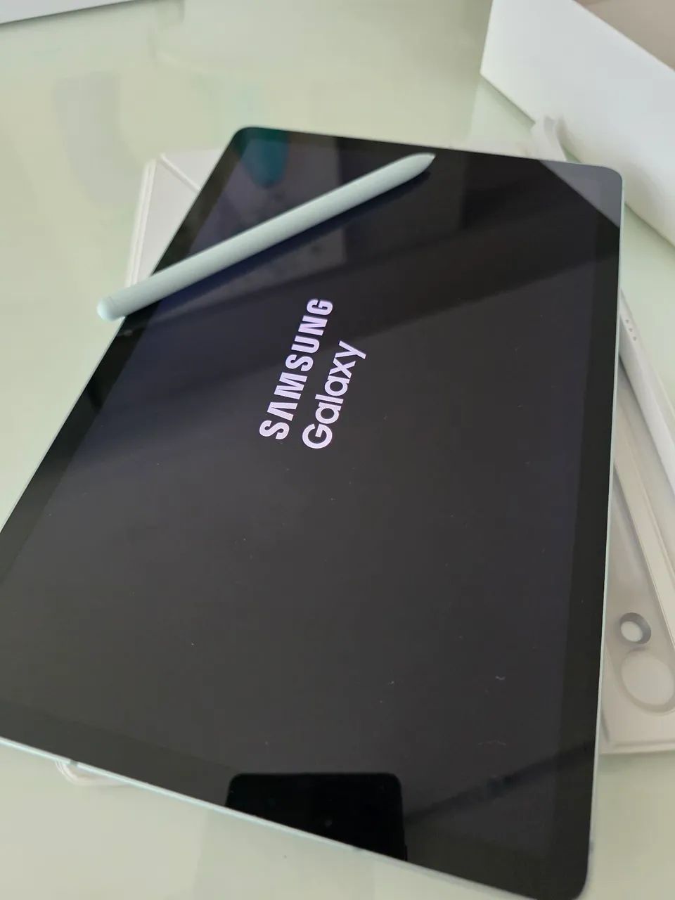 Samsung Galaxy Tab S9 FE Verde SM-X510 128GB + Capa Novo Zero - Foto 5