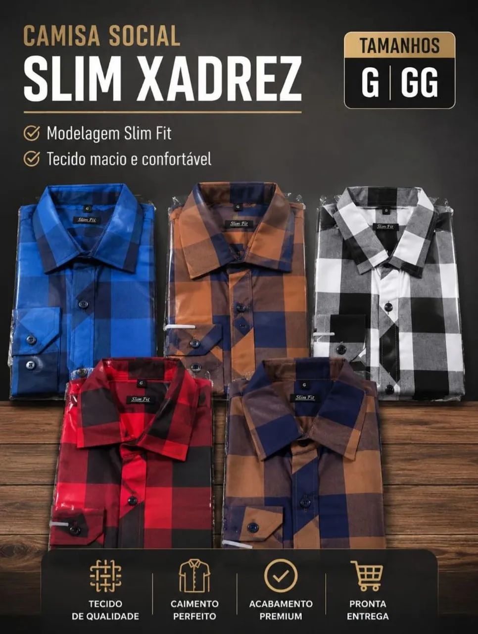 Camisa social - Foto 3