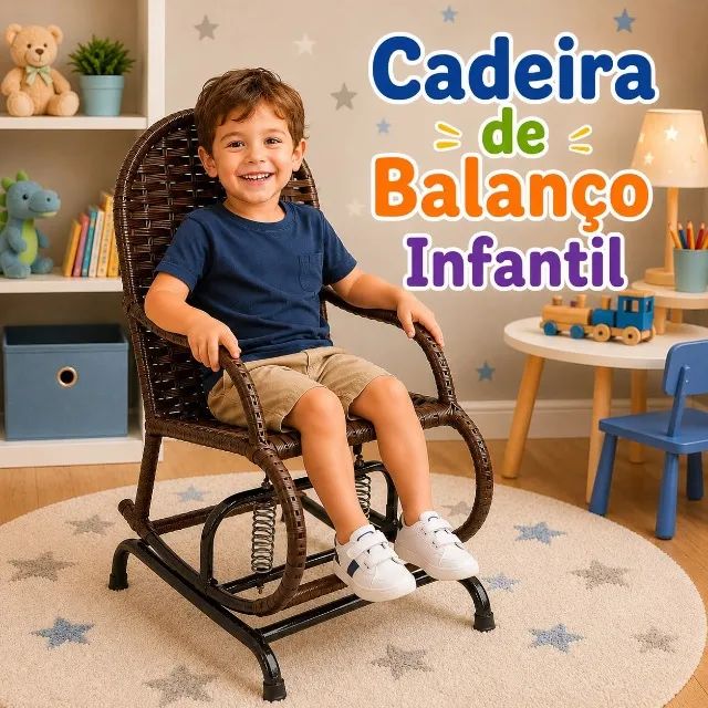 Cadeira de balanço infantil  - Foto 2