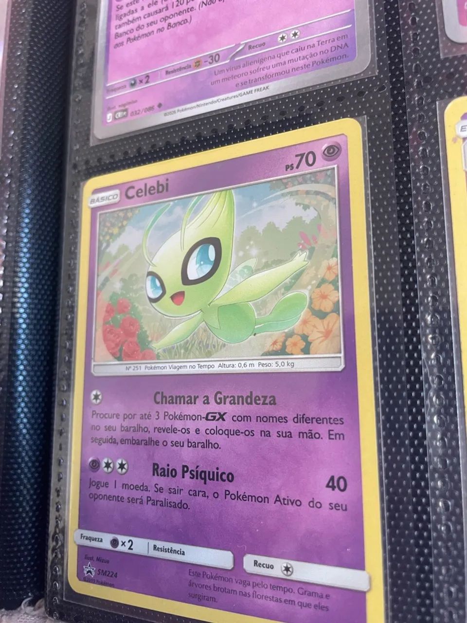 Carta Pokémon celebi promo 2019 - Foto 5