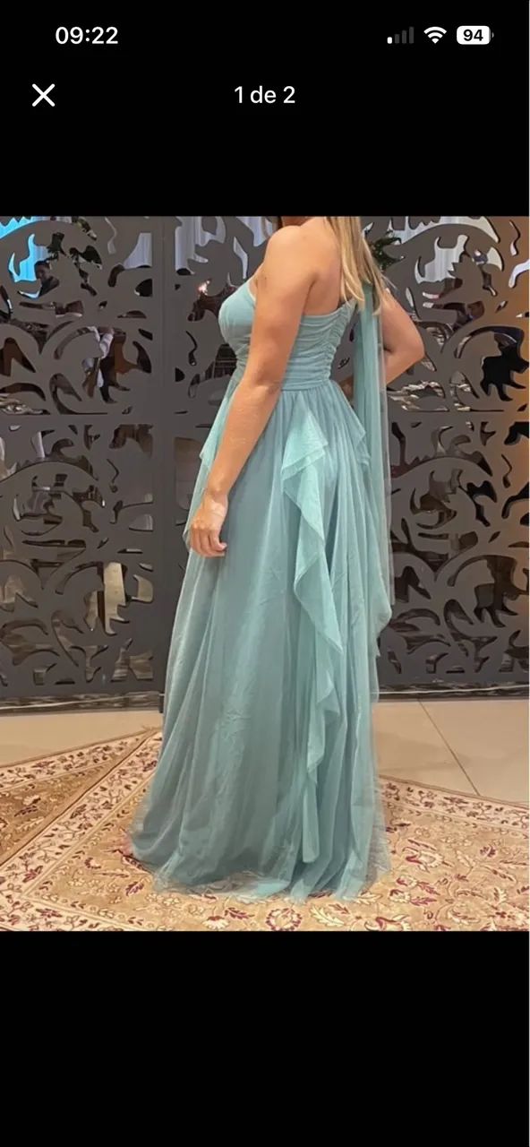 Vestido de festa longo