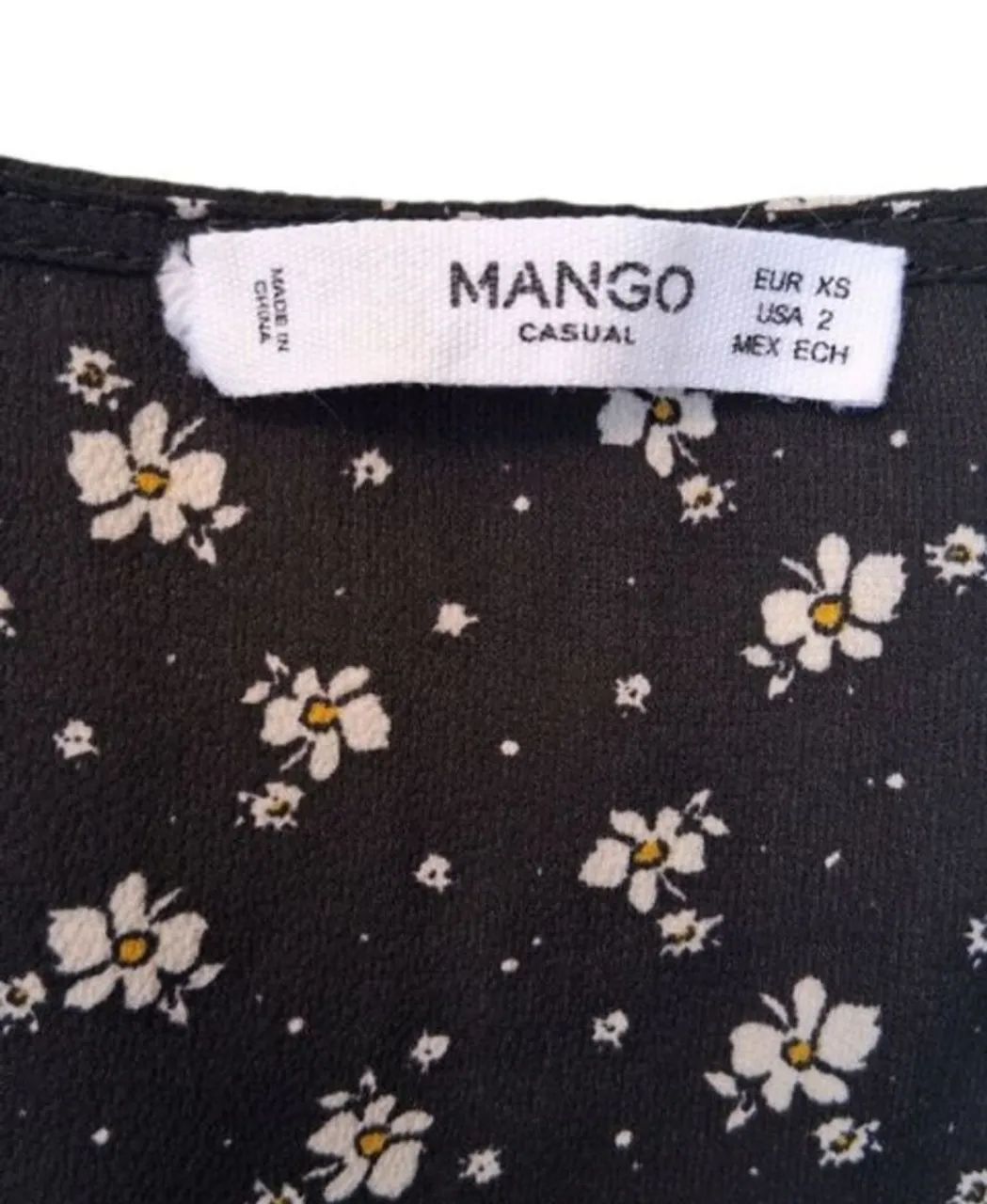 Camisa estampa floral Mango - Foto 4
