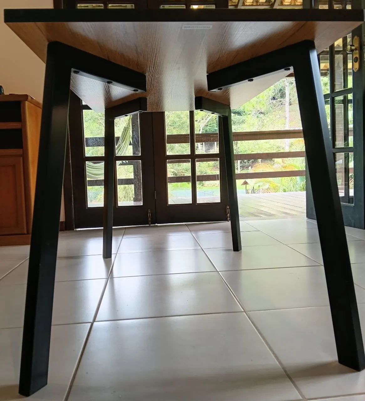 Mesa Retangular Funcional Escritório ou Home - Foto 5