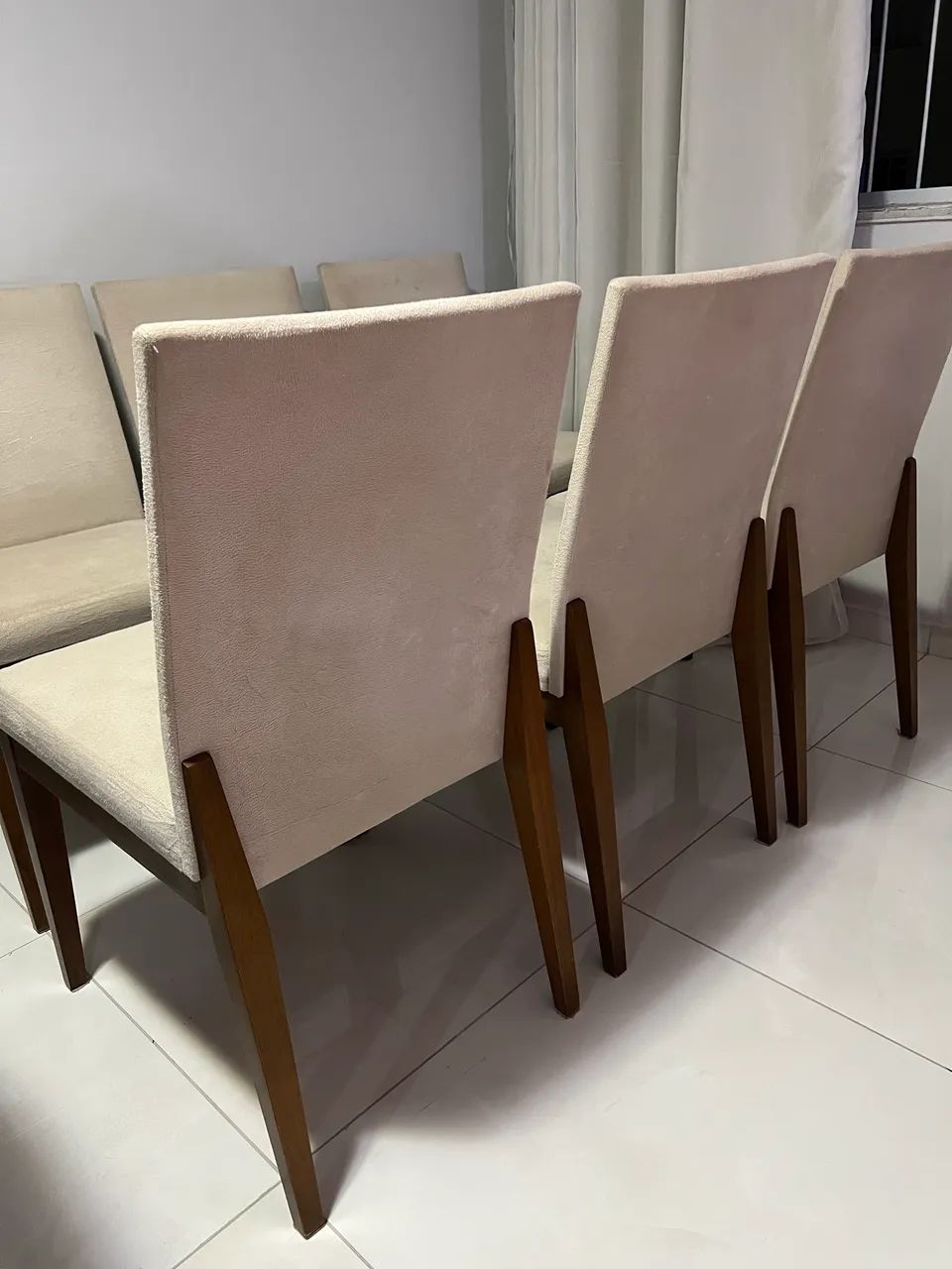 Conjunto 6 cadeiras de jantar
