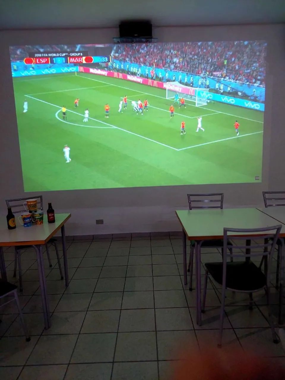 [DESCONTÃO] Telão 150" Wide Screen 3,00 x 2,28 m - 3 x R$144 no cartão de crédito - Foto 2