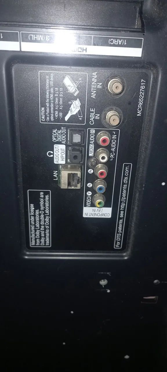 Tv para usar as peças 199rs LG - Foto 2