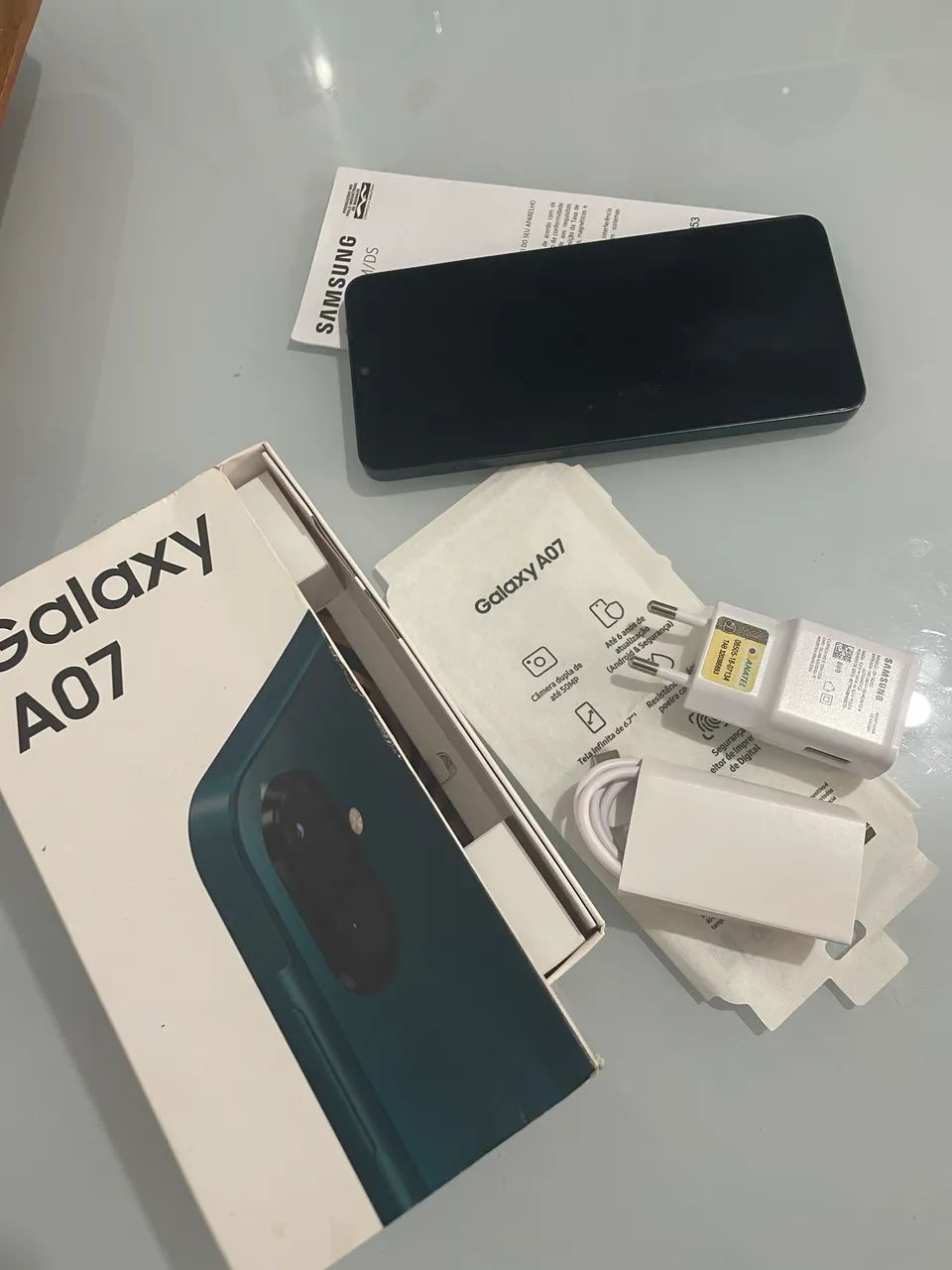 Celular Samsung A07 - Novo caixa 