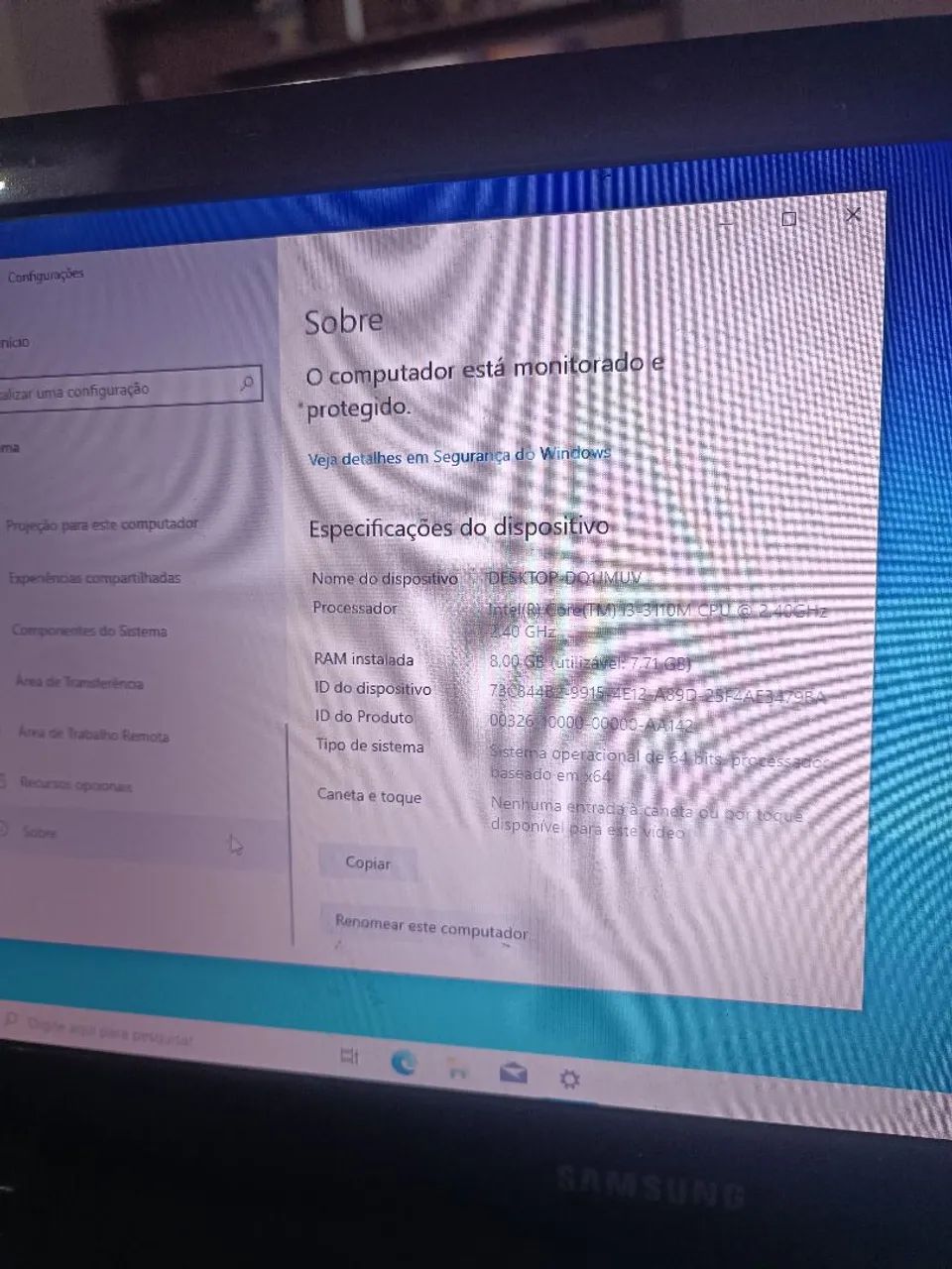 Notebook Samsung Core i3 8GB SSD  - Foto 4