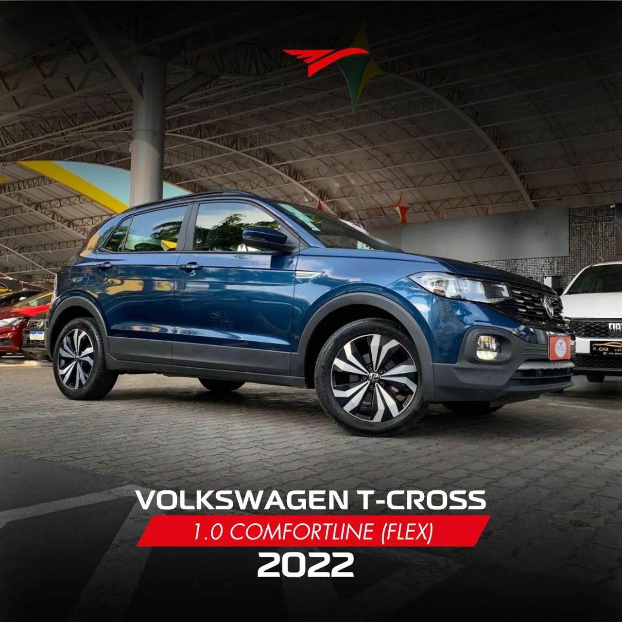 Volkswagen T-Cross T-Cross Comfor. 200 TSI 1.0 Flex 5p Aut. 2022