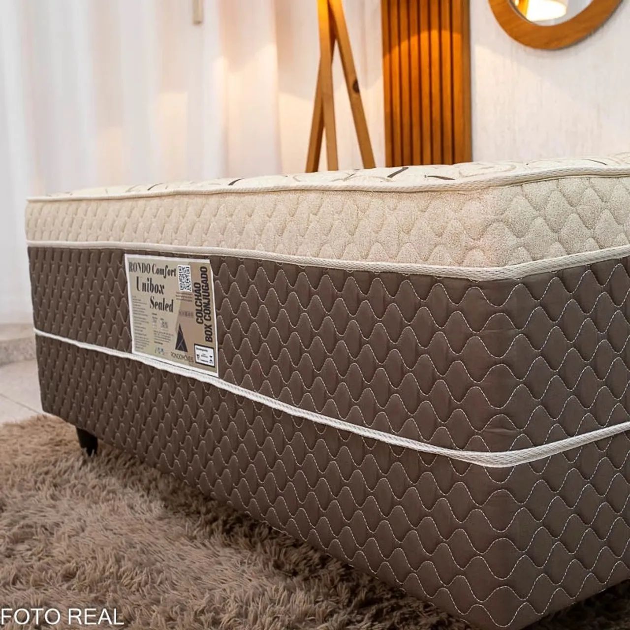 Cama Box Casal Ortopédico D33 Entrega Rápida - Foto 3