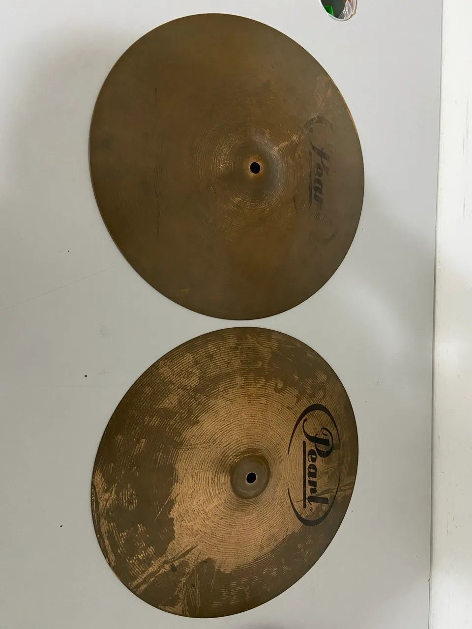 Par de Chimbal Pearl 14 polegadas  - Foto 4