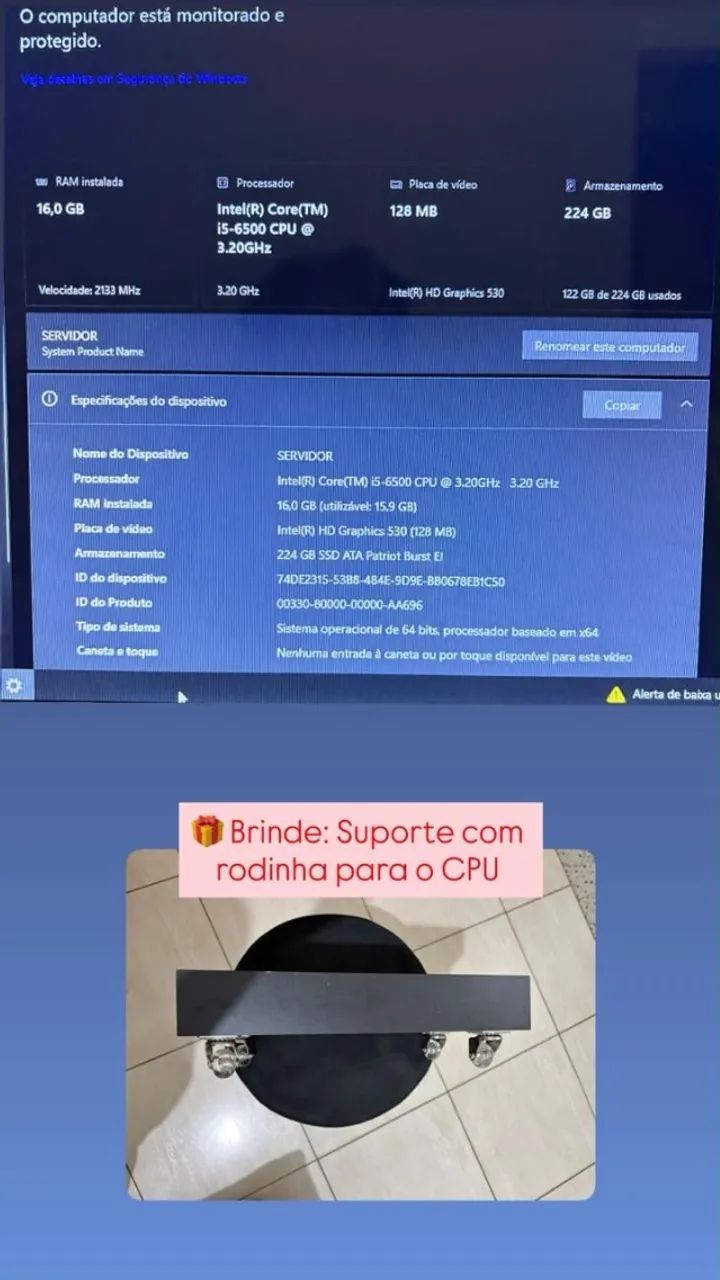 Computador Completo - Foto 4