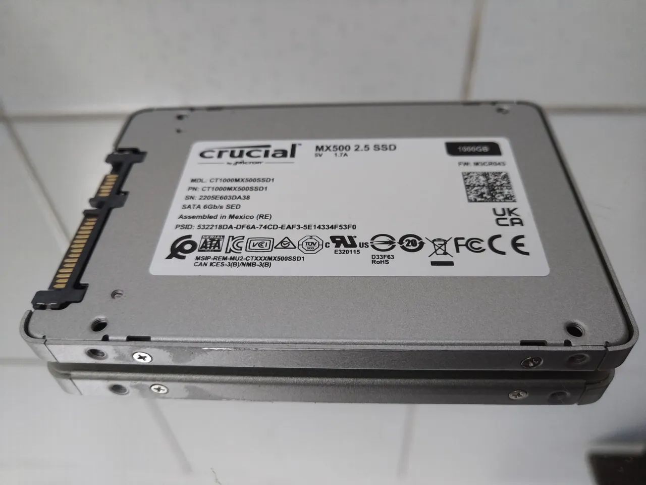 SSD Crucial MX500 1TB SATA p/ Notebook e PC | Muito Rápido