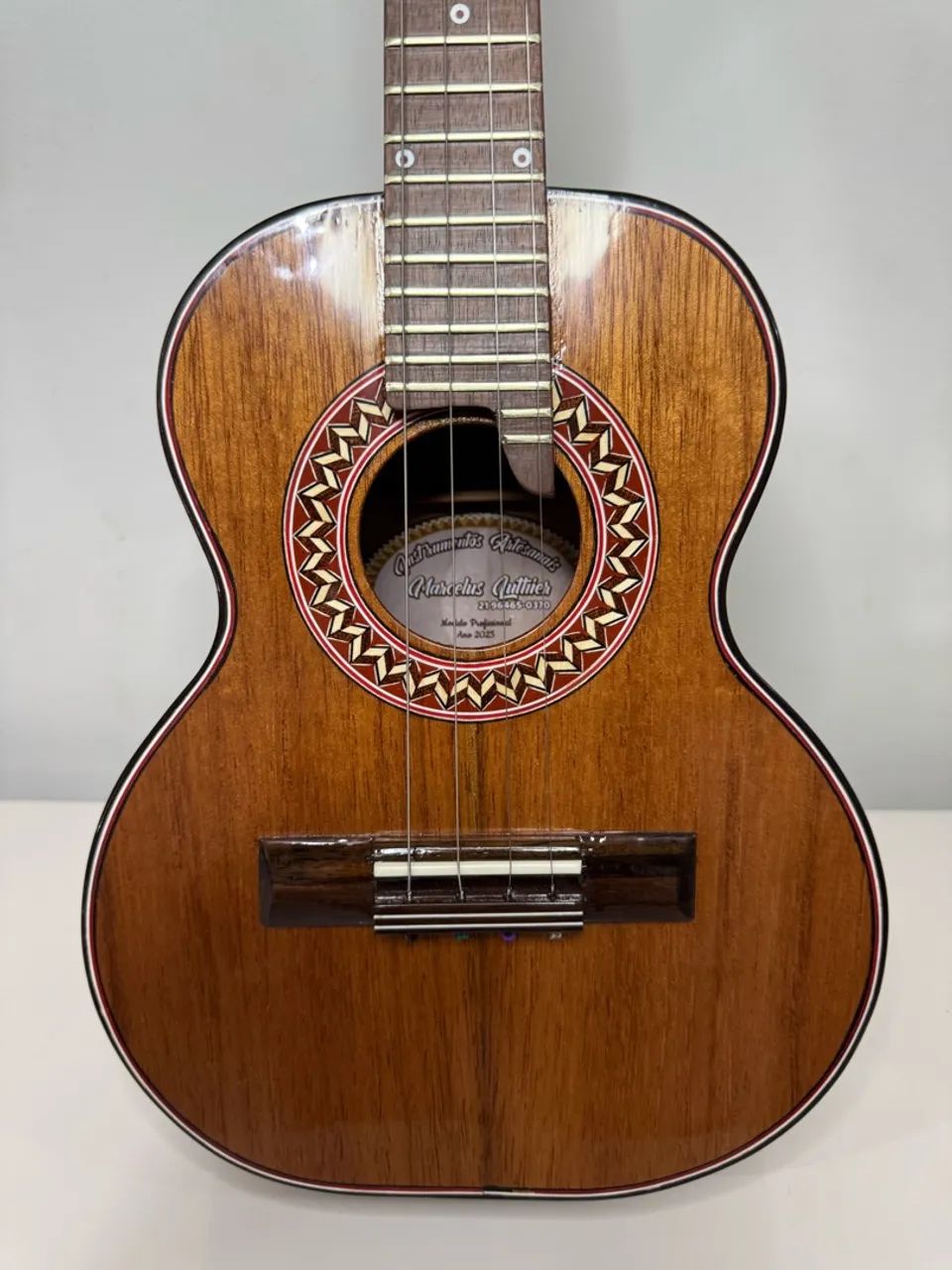 Cavaco luthier Marcelus ( Do Souto ) de cedro - Foto 2