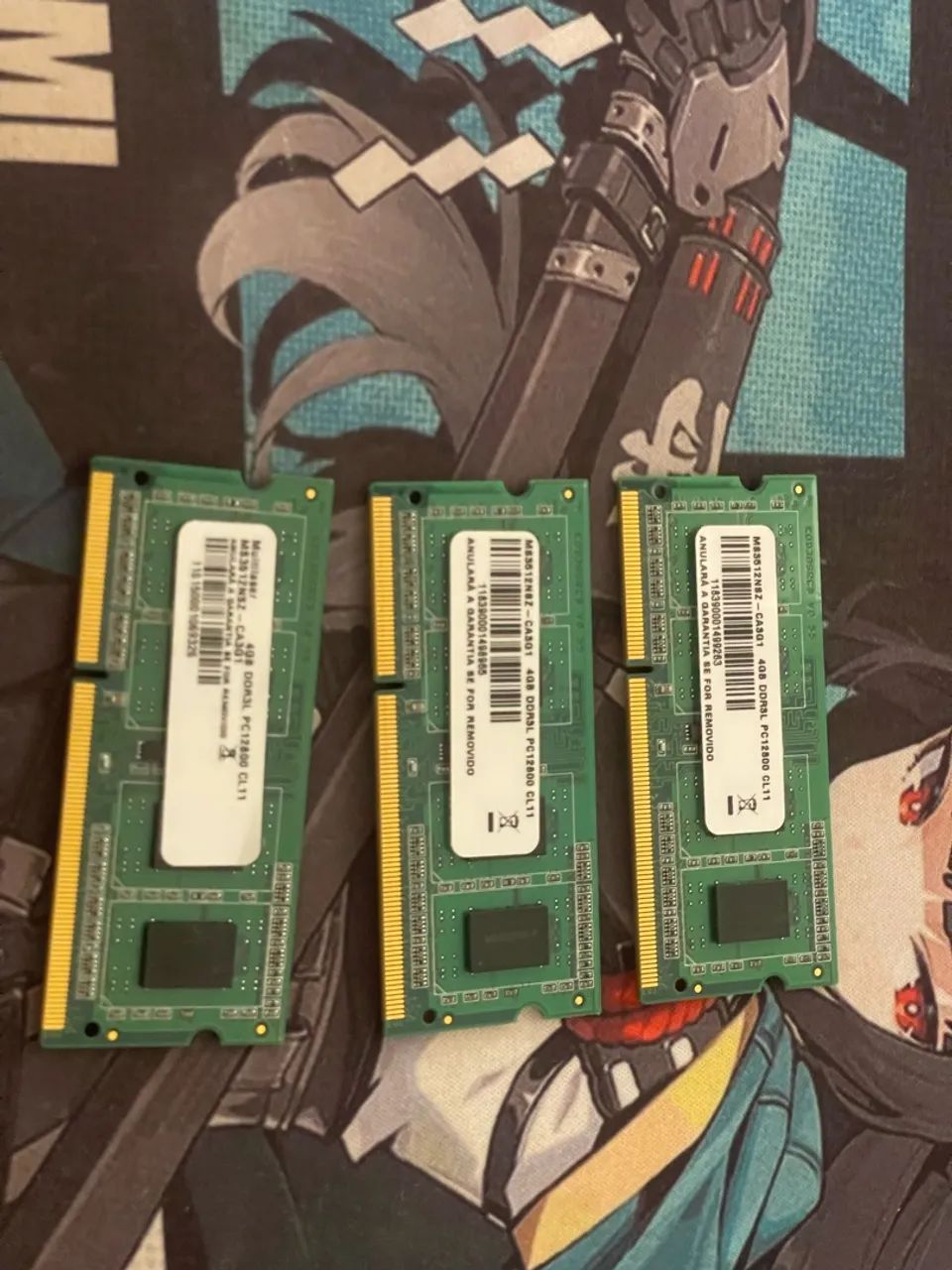 Memória Ram DDR3 para notebook de 4bg 