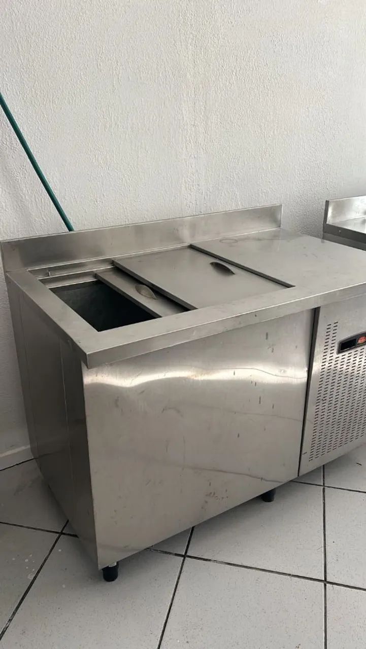 Balcões refrigerados inox