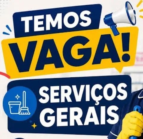 Temos vaga para serviço gerais e cozinheiro.. 