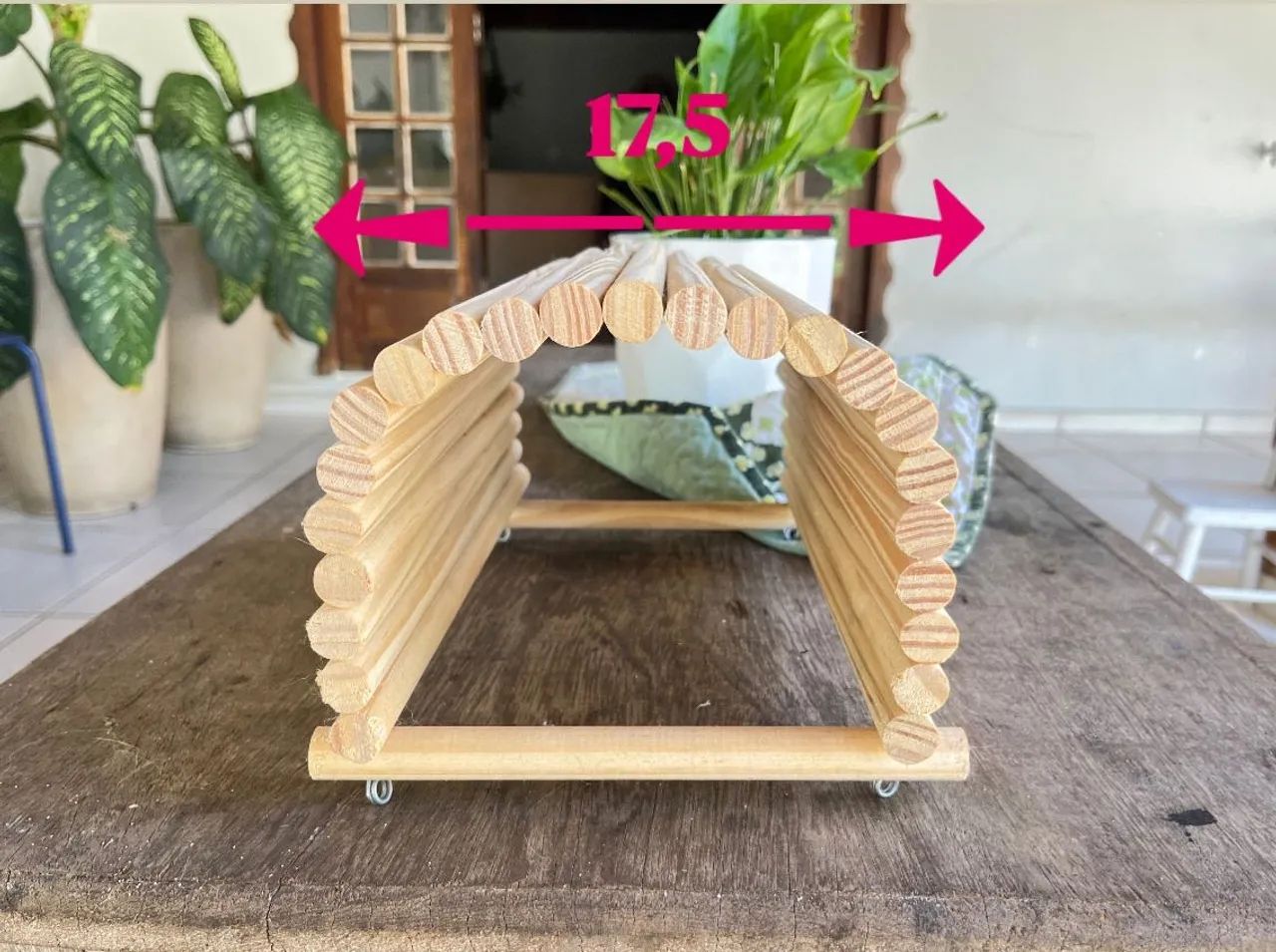 Casa/toca para roedores 