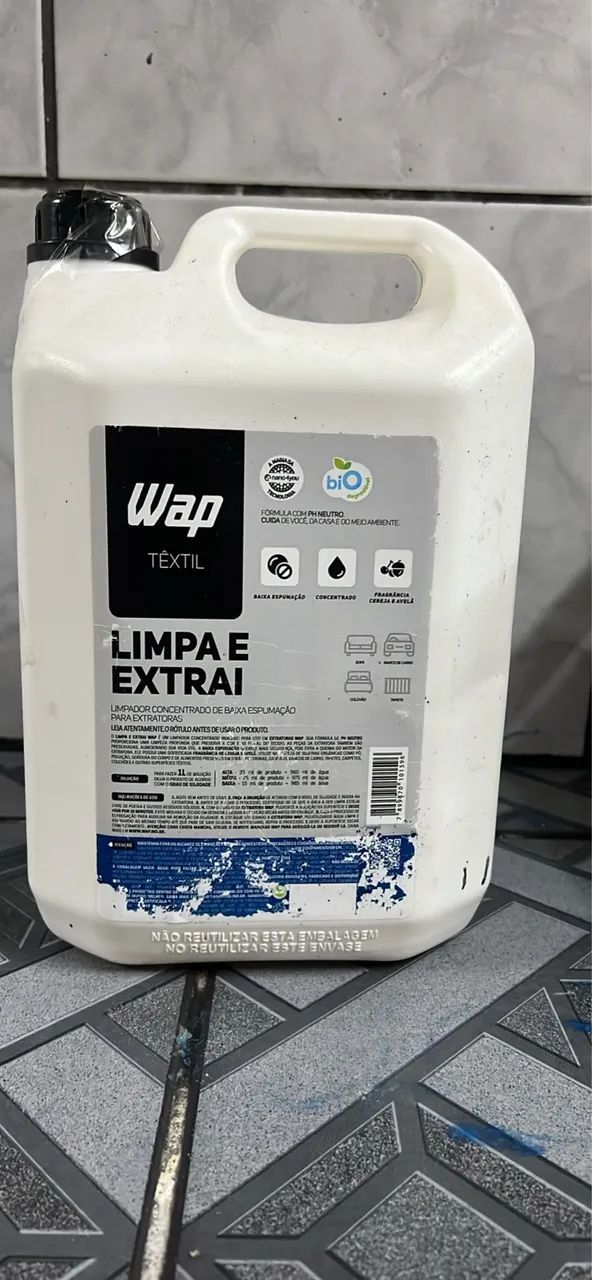 Wap limpa e extrair 