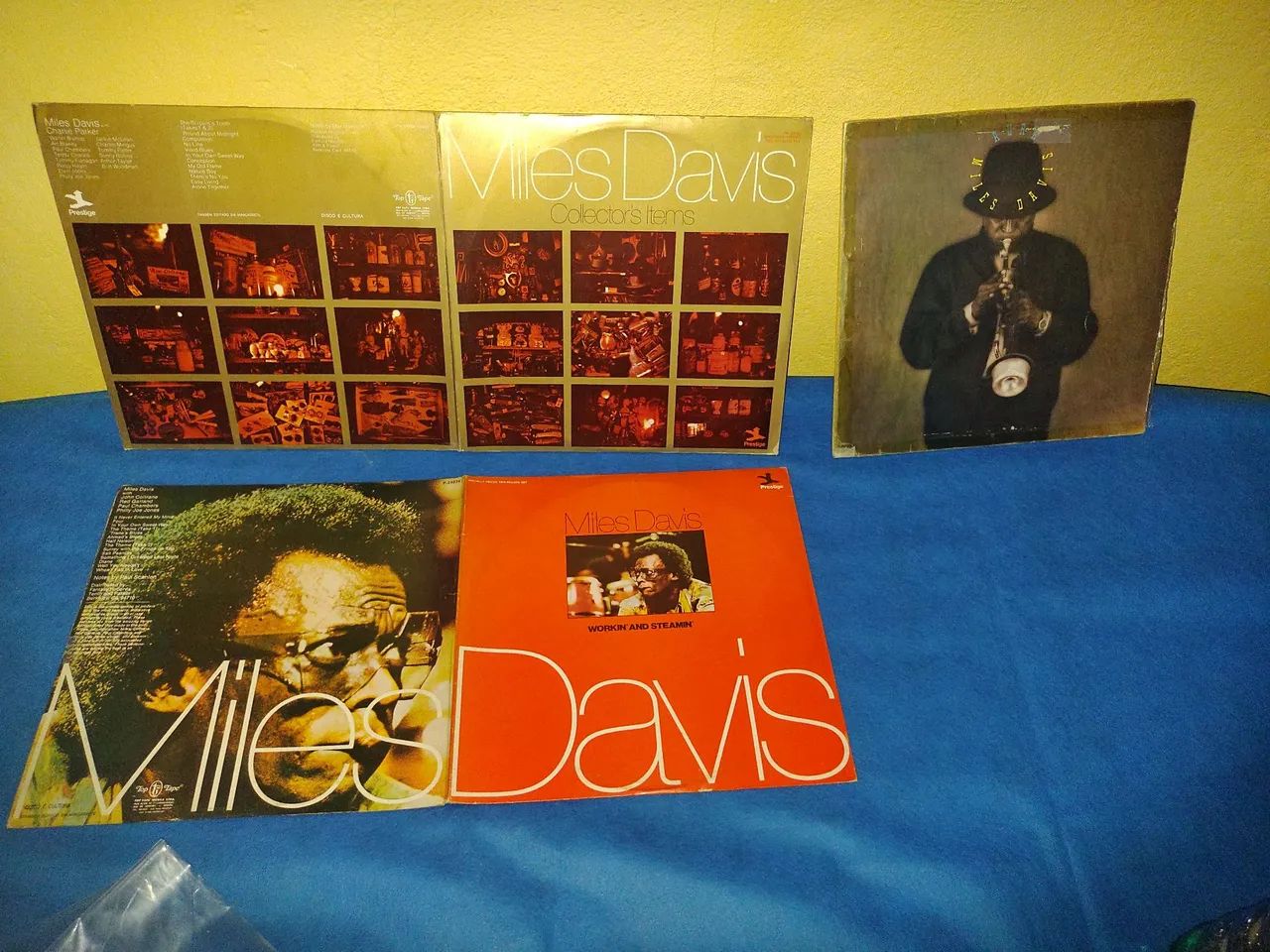 Lp álbum duplo, Aura, do Miles Davis, original. E outros!
