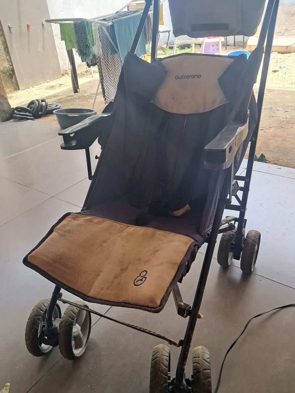 Carrinho de bebê Galzerano