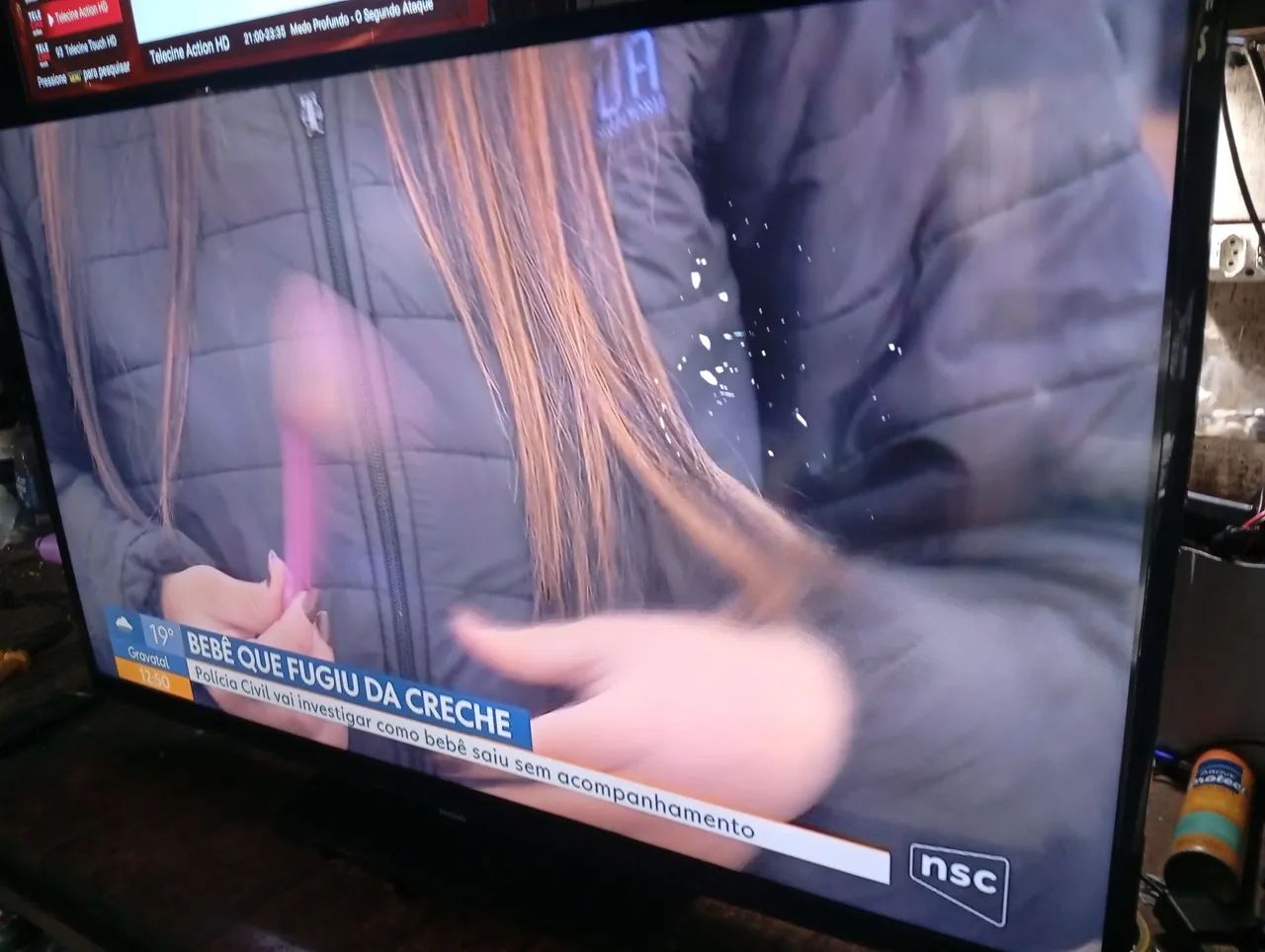 Smart tv Samsung 40 polegadas funcionando normalmente  - Foto 3
