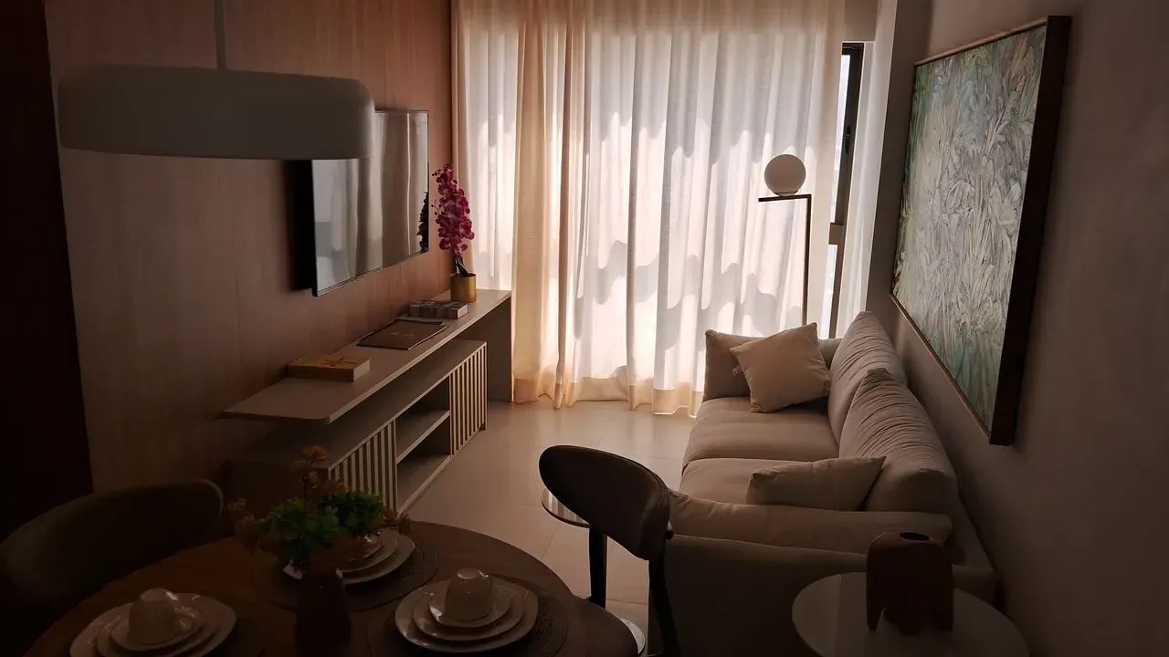 Lindo apartamento com 48m²,  2 quartos, sendo 1suíte  em Boa Viagem