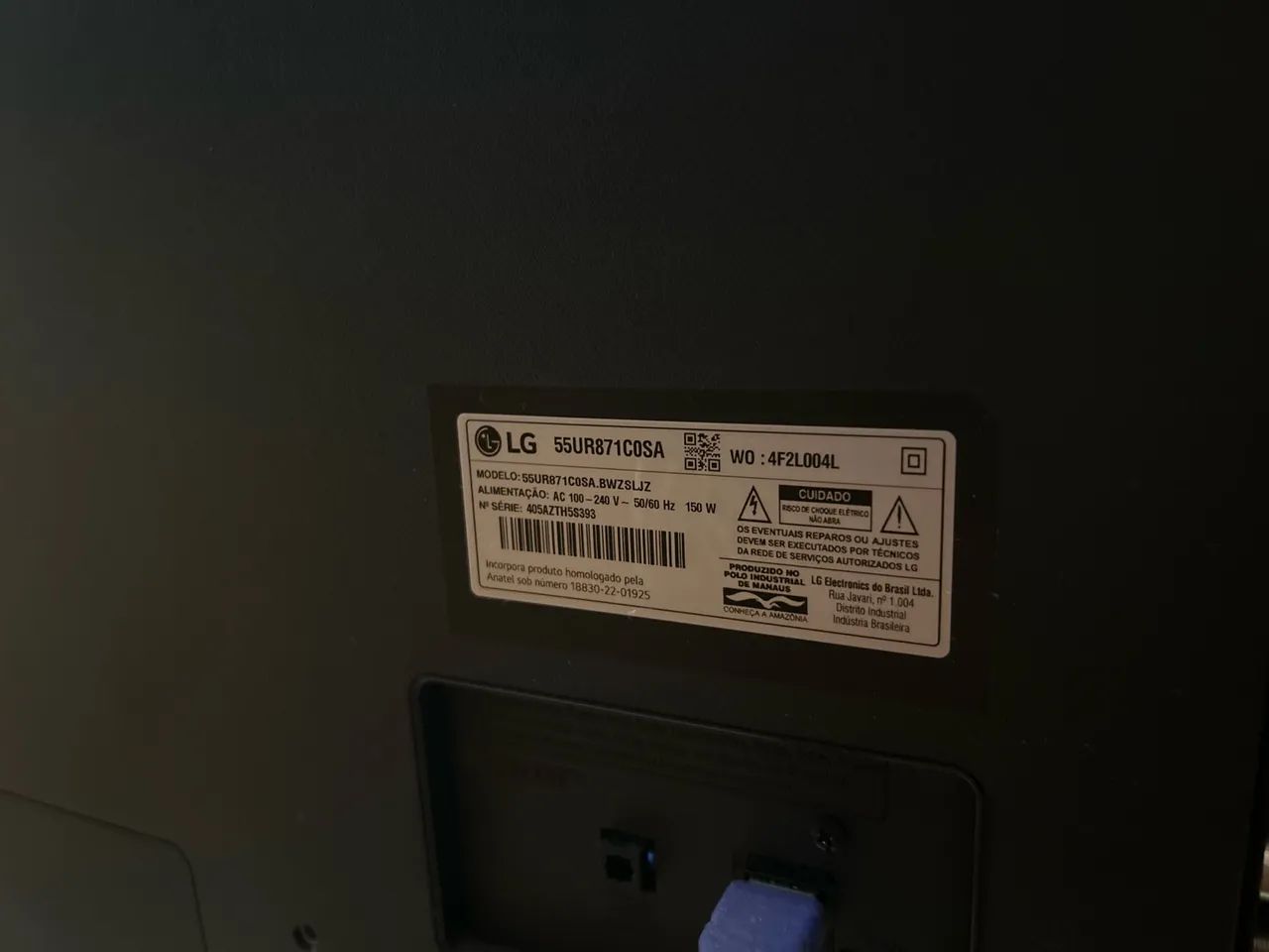 TV LG COM IA / MODELO: 55ur871c0sa - Foto 5